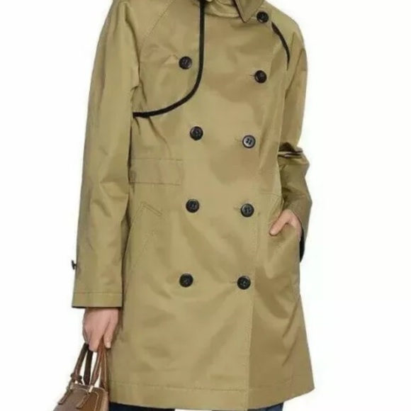 COACH Convertible Khaki Trench Coat Vest BRAND NEW WITH TAGS - Picture 14 of 15